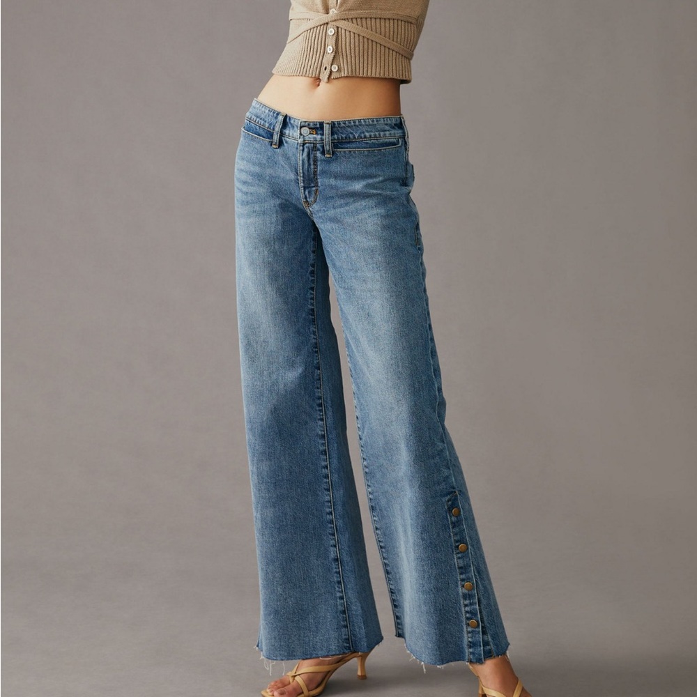 Skate Low Rise Wide Jeans